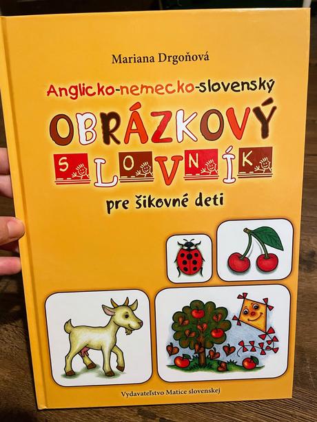 Obrázkový slovník anglicko-nemecko-slovenský,