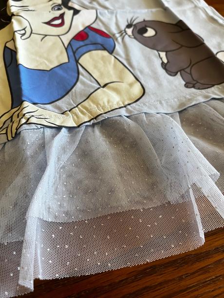 Tričko so snehulienkou a šifónovým volánikom, disney,122