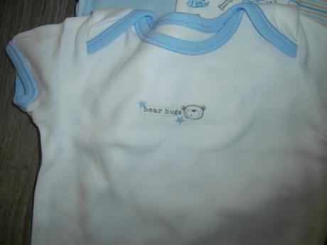 Body s krátkym rukávom 6ks, 50–62