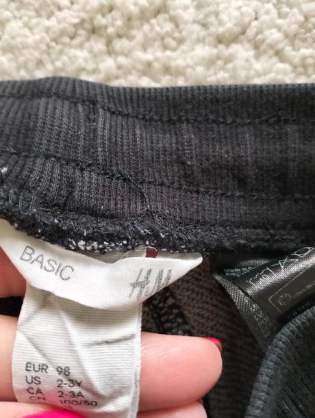 Kratke nohavice, h&m,98