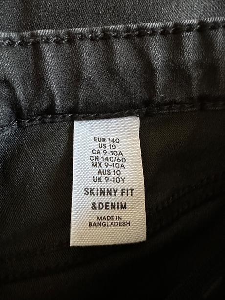 Dievčenské rifle, h&m,134