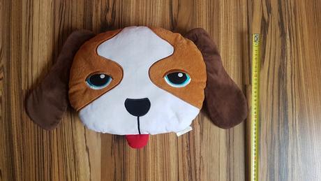 Vankusik psik, šírka (cm): 30,dĺžka (cm): 30