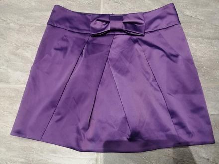 Kvalitná saténová sukňa asos vl, uk12, l