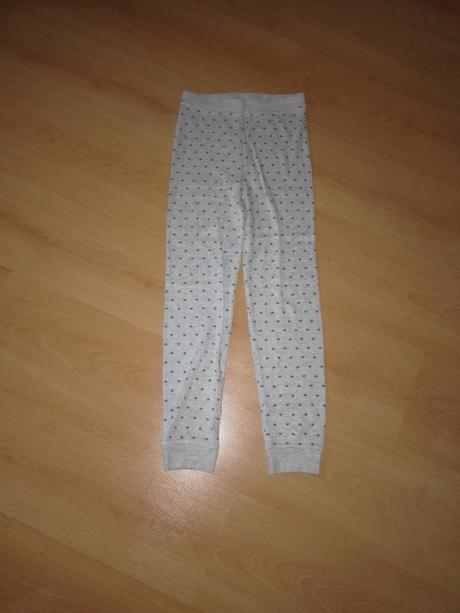 Sivé nohavice/spodky/legíny 140/146, 140