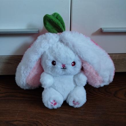 Zajko v jahôdke 18cm - nový, 