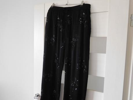 Zara nohavice dámke štrasový vzor, m v,, zara,m