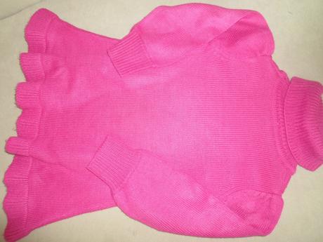 Úpletové rolákové  šatôčky, st. bernard,86