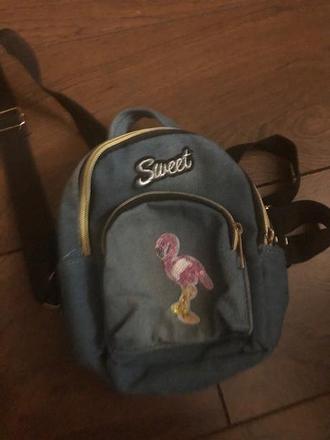 Detský riflový ruksak, 