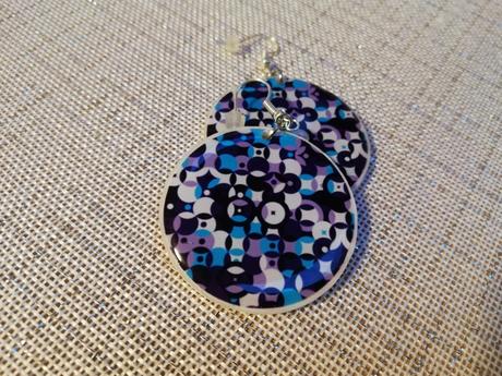 Handmade veľké náušnice,