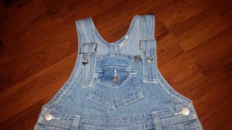 Dievčenský set, tričko, kratase, trakové nohavice, 86–98