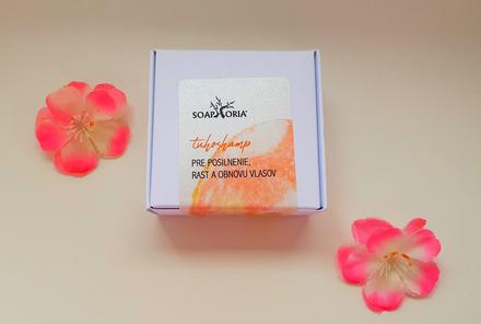 Prírodný  šampón na rast vlasov, 