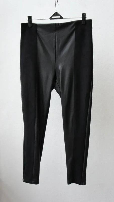 Kožené prechodné legíny, george,44