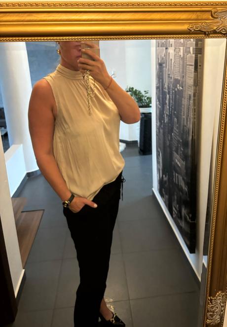 Saténový top first class collection v. l, l