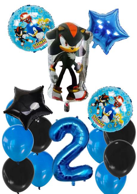 Balóny ježko sonic/knuckles/shadow- až 15/16/17/18, 