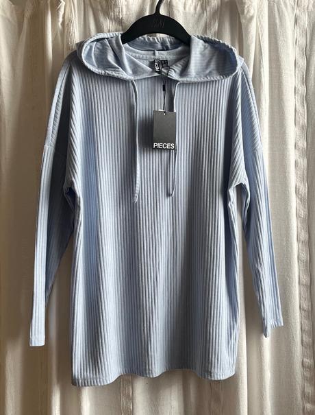 Pieces mikinka modrá vel.xs/s, s / xs