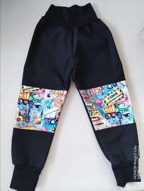 Softshellové nohavice s fleece 110, 110