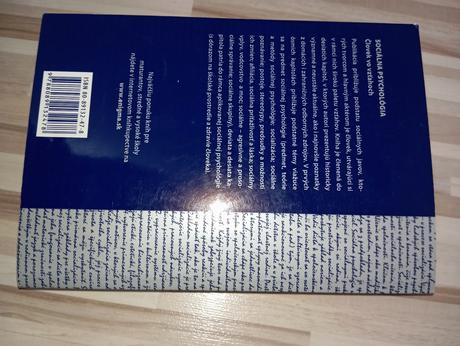 Sociálna psychológia - človek vo vzťahoch,