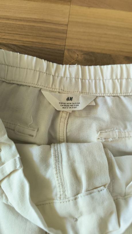 Tenké letné nohavice, h&m,152