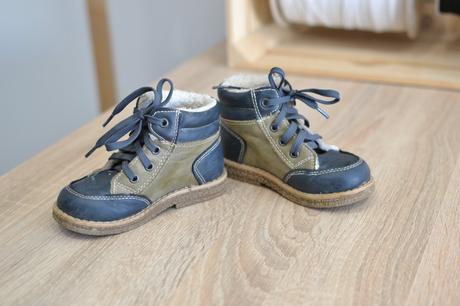 Detské khaki čižmy 22, 22