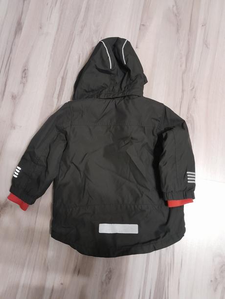 Zimná bunda s odnímateľnou kapucňou, h&m,92