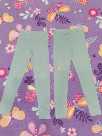 2x mentolové legíny, 140