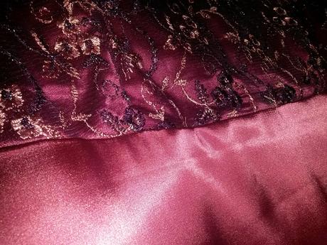 Cyklaménové spoločenské šaty šité na mieru veľ. 40, 42