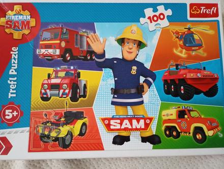 Puzzle požiarnik sam, 