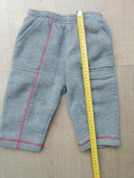 Detske zateplene teplaky, velkost 1-2 roky, 86