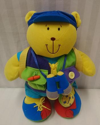 7 dielny didaktický macko námorník geoffrey 32 cm, 