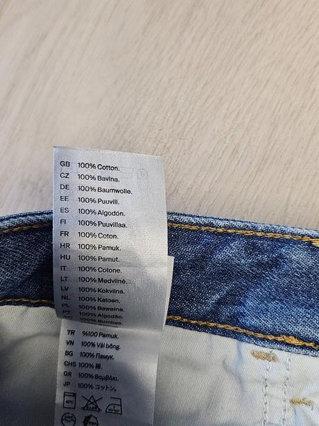 Riflová sukňa cos veľkosť 42, cos,l