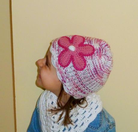 Prechodna hackovano pletena supravka, 98 - 128