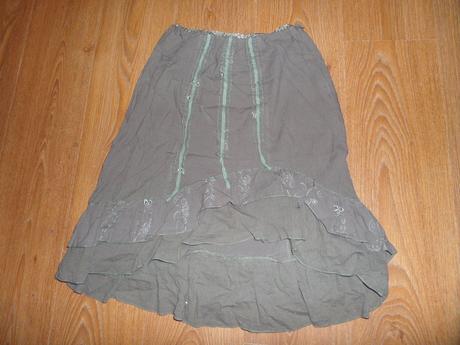 Sukňa s volánom, l