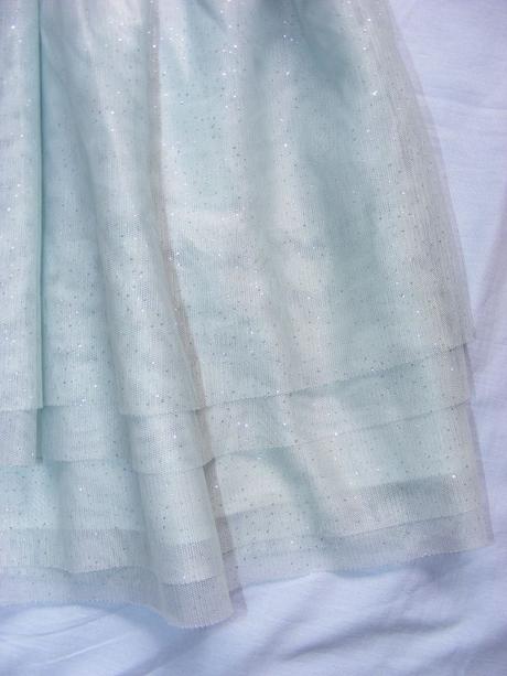 Trblietavá sukňa zn. h&m, h&m,140