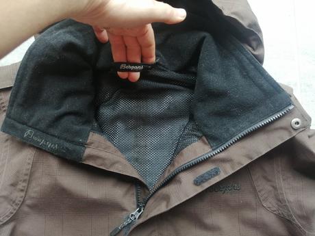 Nórska hnedá lyžiarska bunda bergans vs, s