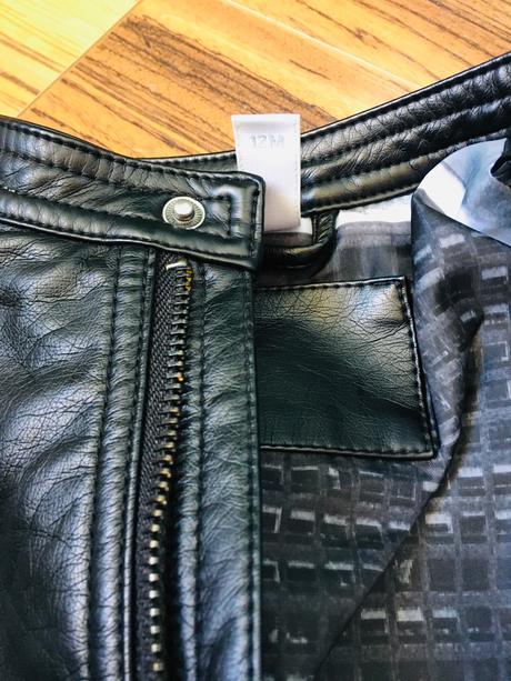 Koženková frajerská bunda, idexe,92