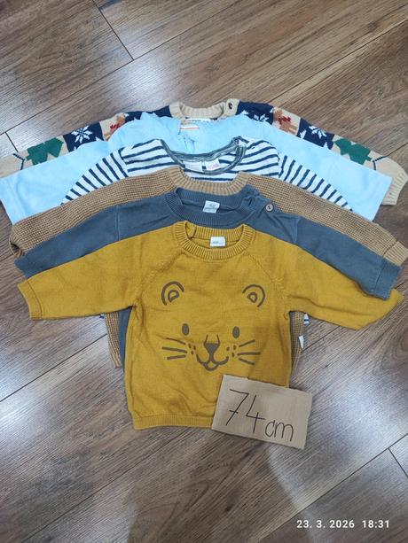 Chlapčenské oblečenie veľ.74cm, h&m,74
