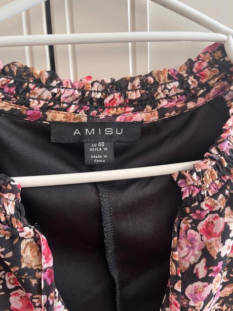 Kvetinove šaty, amisu,40