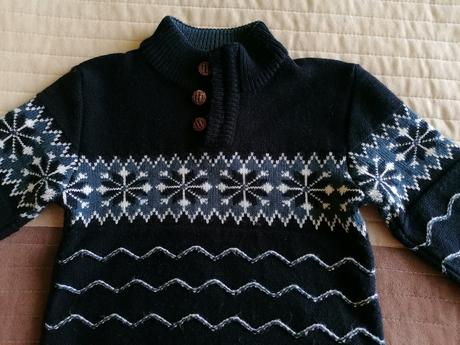 Zimný svetrík v.128/134, 128