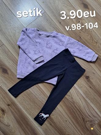 Set mikina s legínami, 98