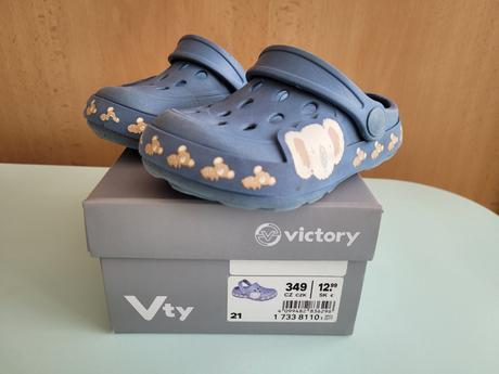 Kroksy / gumená obuv, victory,21