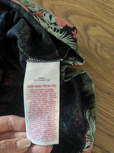 Nam it kvetinkové šaty 128, name it,128