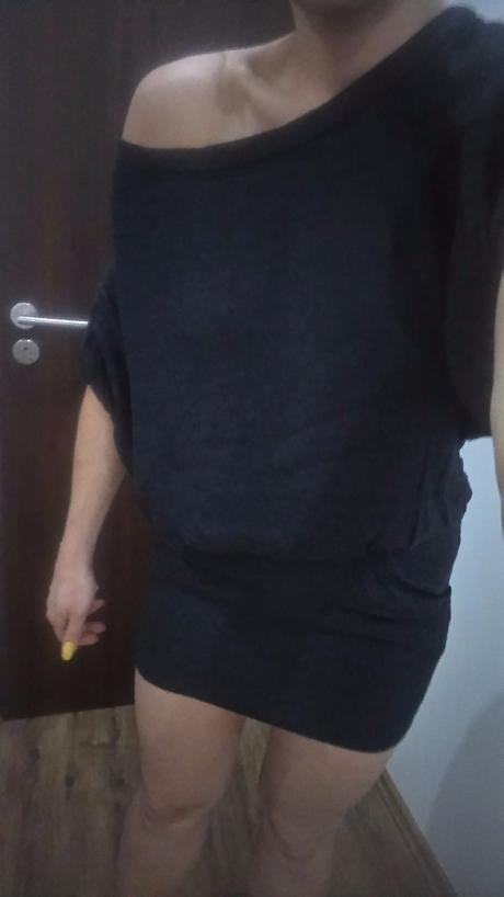 Šaty zara cez rameno, zara,m