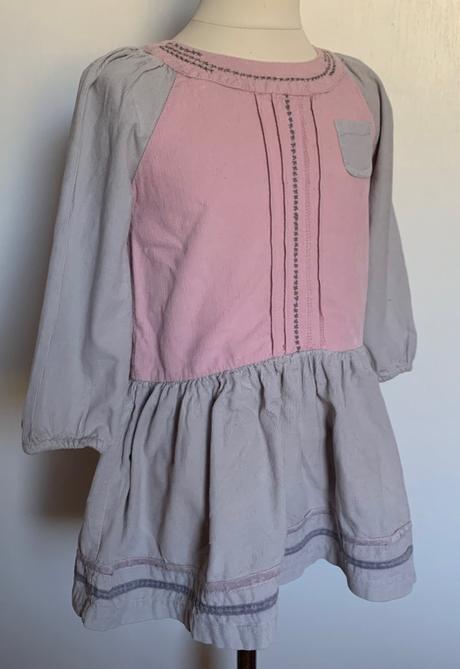 Strawberry faire menčestrové šaty, 116