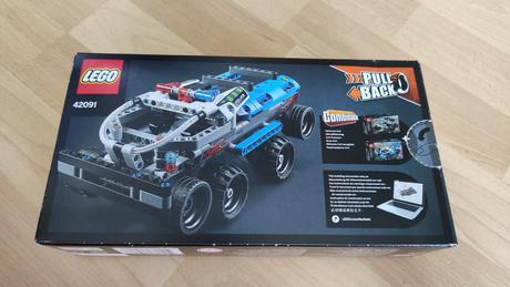 Lego technic 42091 policajná naháňačka,