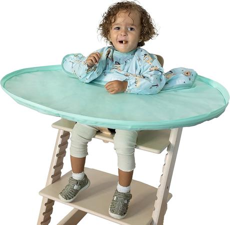 Podbradník s podnosom/stolčekom, 