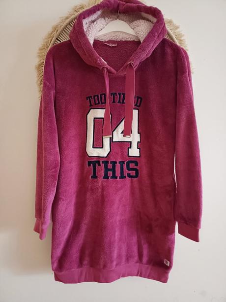 Huňatá predĺžená mikina, esmara,m