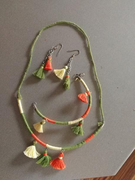 Set nausnice+naramok+retiazka, 