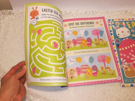 Easter egg sticker / activity + colouring nau22, 