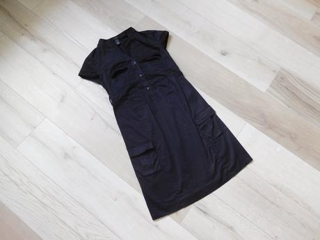 Čierne šaty s vreckami-36/38, orsay,s