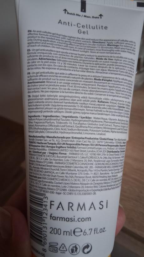 Anticelulitidny gél, 